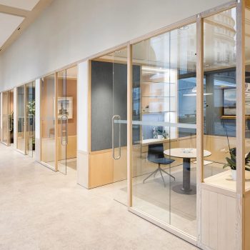 Wooden Frame Partition Enhancing Spaces with Elegance