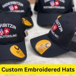 custom embroidery caps