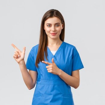 healthcare-workers-prevent-virus-insurance-medicine-concept-smiling-attractive-female-doctor-nurse-blue-scrubs-pointing-fingers-left-show-patients-advertisement-important-info_1258-57267