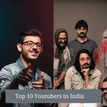 top 10 youtubers in india