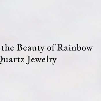 rainbow quartz jewelry