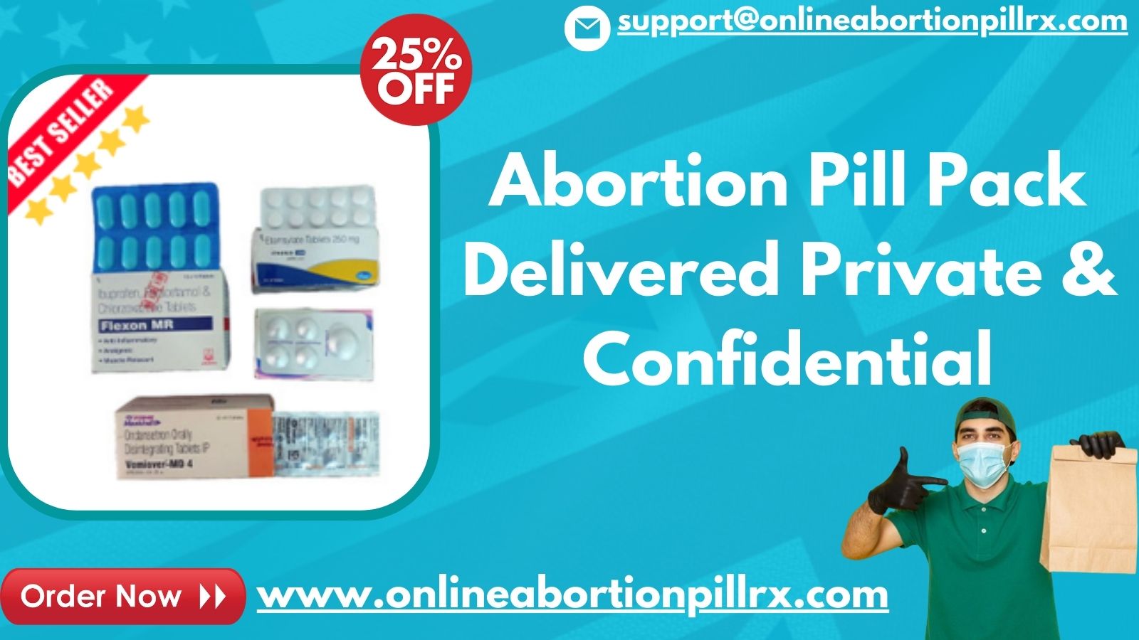 Abortion Pill Pack Delivered Private & Confidential