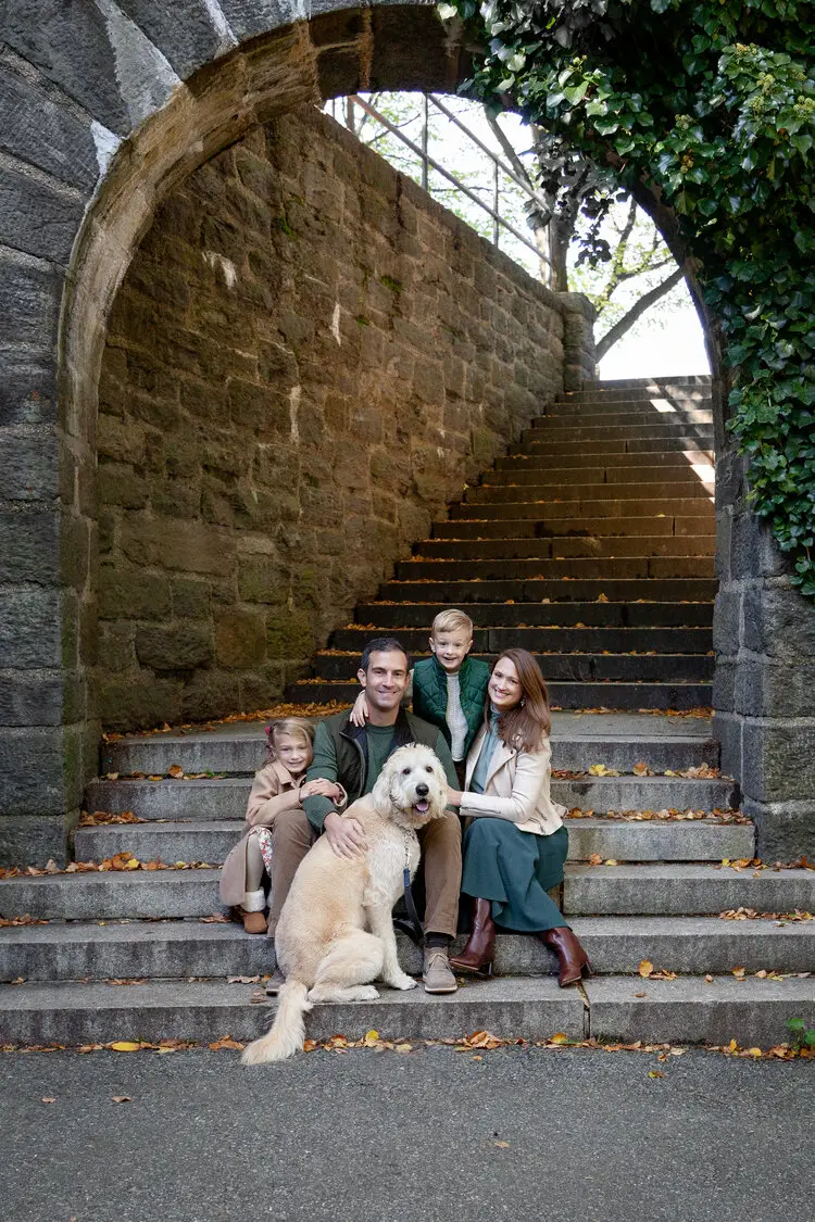 Outdoor family photography in New York