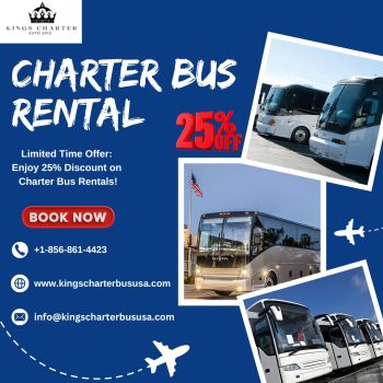 Charter Bus Rental For School Trips  Kings Charter Bus USA