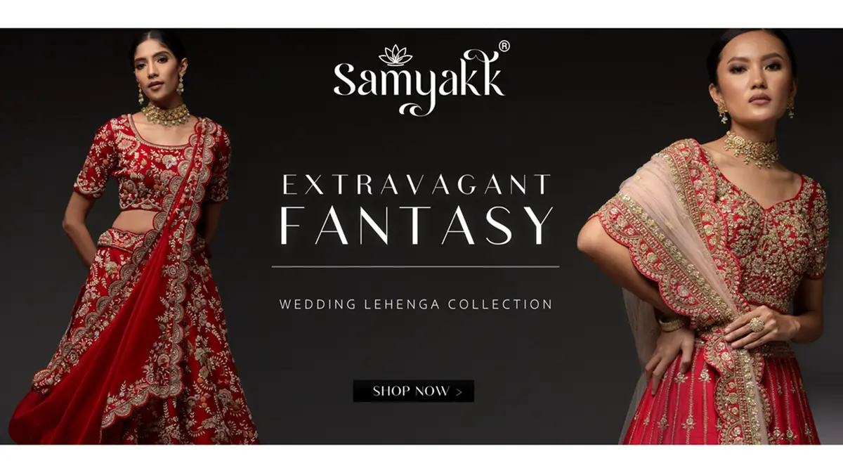 Designer Bridal Lehenga Choli Collection by Samyakk.com - Copy