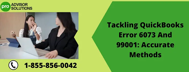 How to Fix QuickBooks Enterprise Error 6073