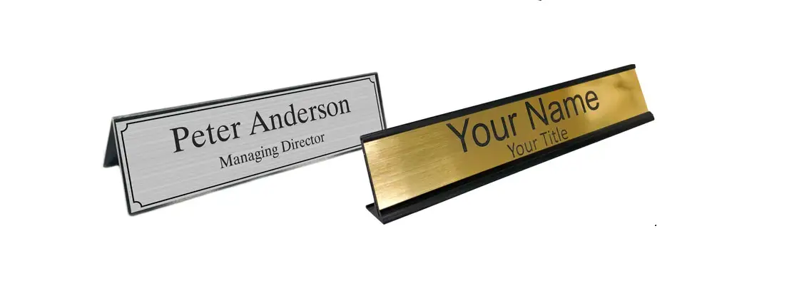 Office Name Plates For Desk