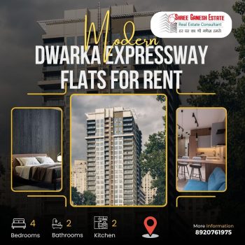 Shree Ganesh Estate Providing Pocket-Friendly Flats on Rent at Dwarka Expressway