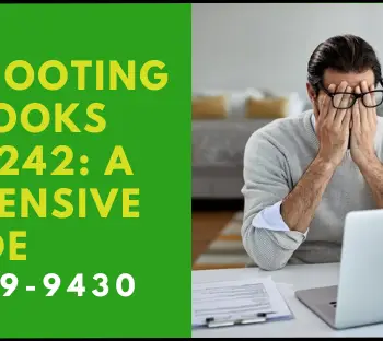Troubleshooting QuickBooks Error 15242 A Comprehensive Guide