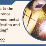 What is the difference between metal fabrication and welding