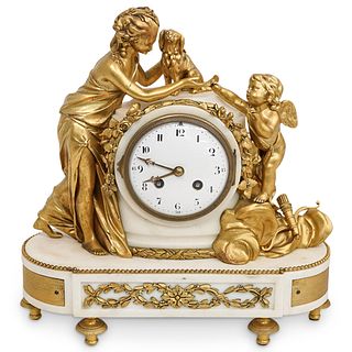 antique marbel clock
