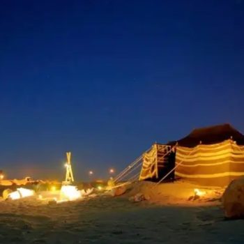 camping in dubai desert