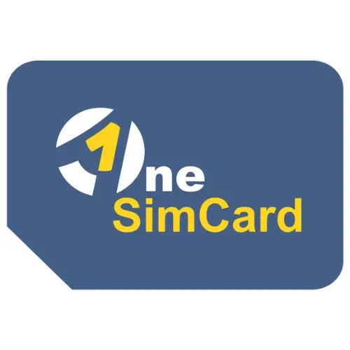 one sim card logo