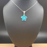 women opal necklace