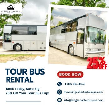 Best Tour Bus Rental Service  Kings Charter Bus USA