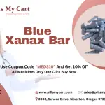 Blue Xanax Bar