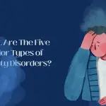 Blue and pink Mental Health illustrated presentation