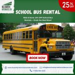 Book a School Bus Rental  Bus Charter Nationwide USA