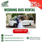 Book a Wedding Shuttle Service  Bus Charter Nationwide USA