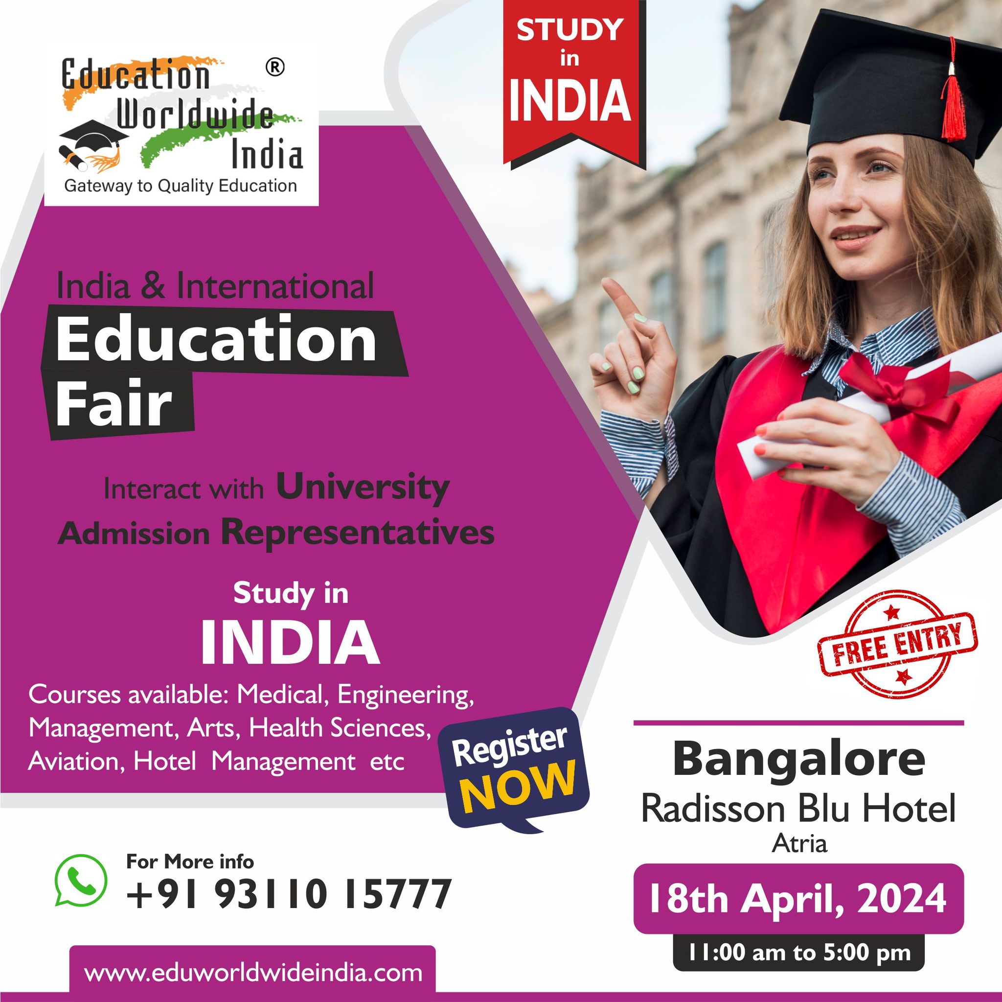 Education fairs in Bangalore