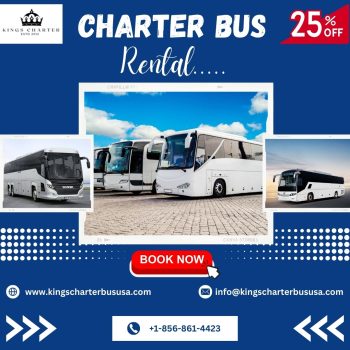 Hire Charter Bus Rental  Kings Charter Bus USA