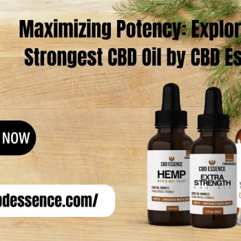 Maximizing Potency Exploring the Strongest CBD Oil by CBD Essence-min