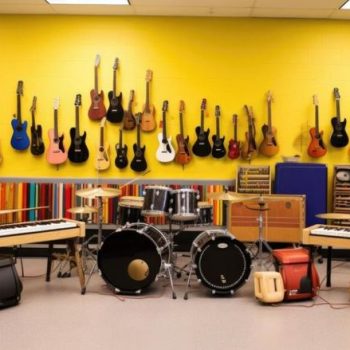 Music Store and Instruments