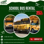 Rent a School Bus Service  Bus Charter Nationwide USA