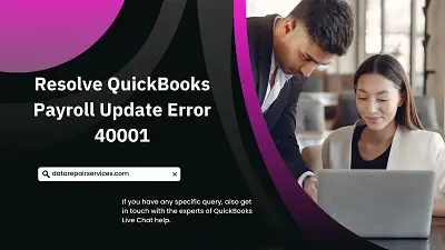 Resolve QuickBooks Payroll Update Error 40001