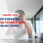 Top 9 Reasons for UK Tourist Visa Rejections