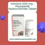 Votrient 200 mg – Pazopanib Hydrochloride Tablet