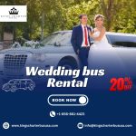 Wedding Bus Rental Near Me  Kings Charter Bus USA