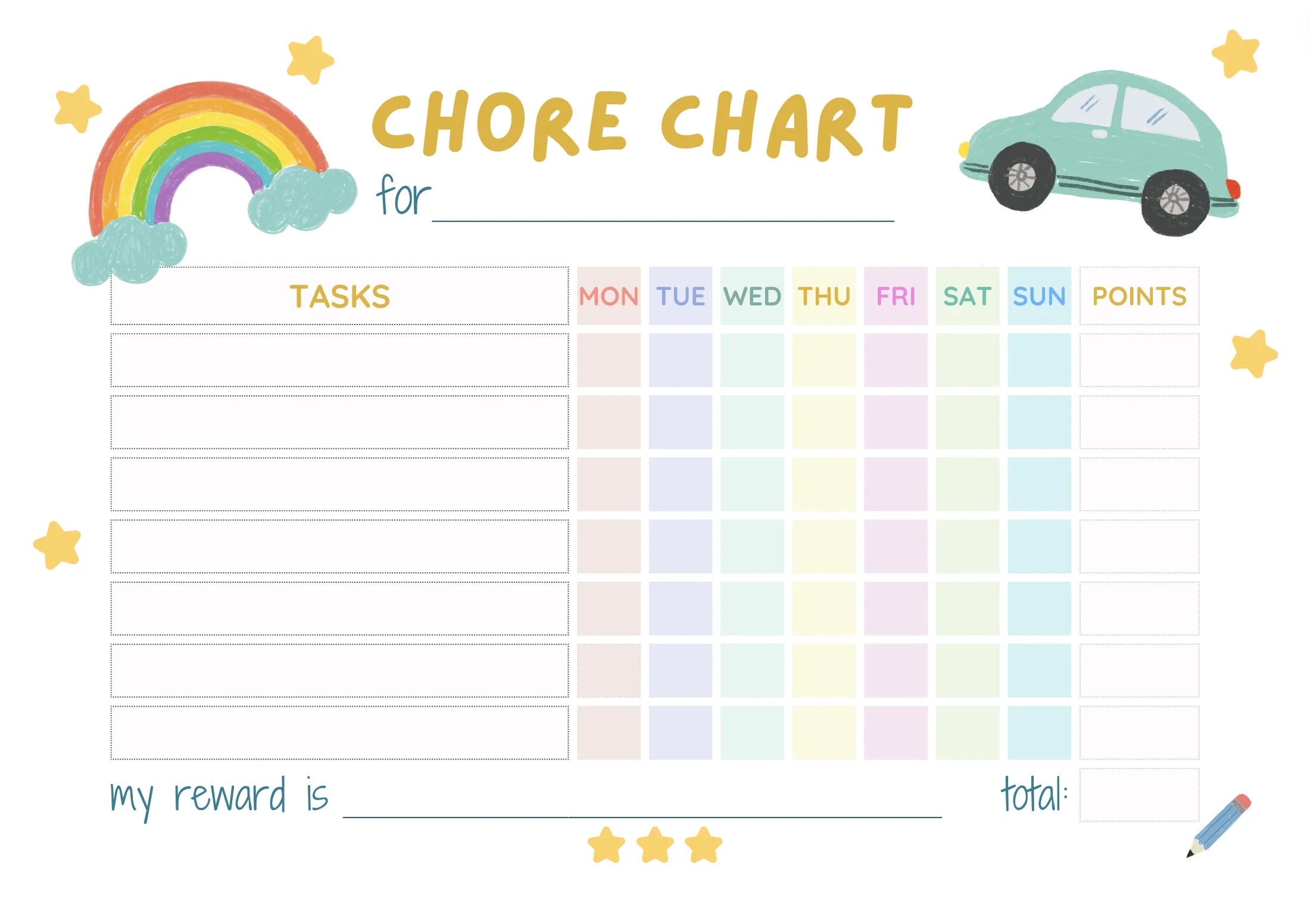 chore chart