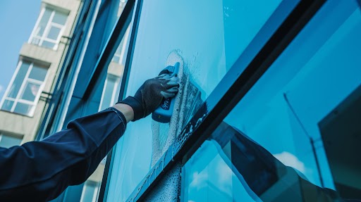 commercial security window tinting in Houston