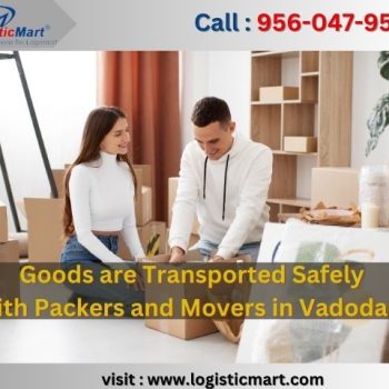 easy goods shifting with movers in Vadodara