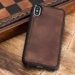 iPhone X leather case2