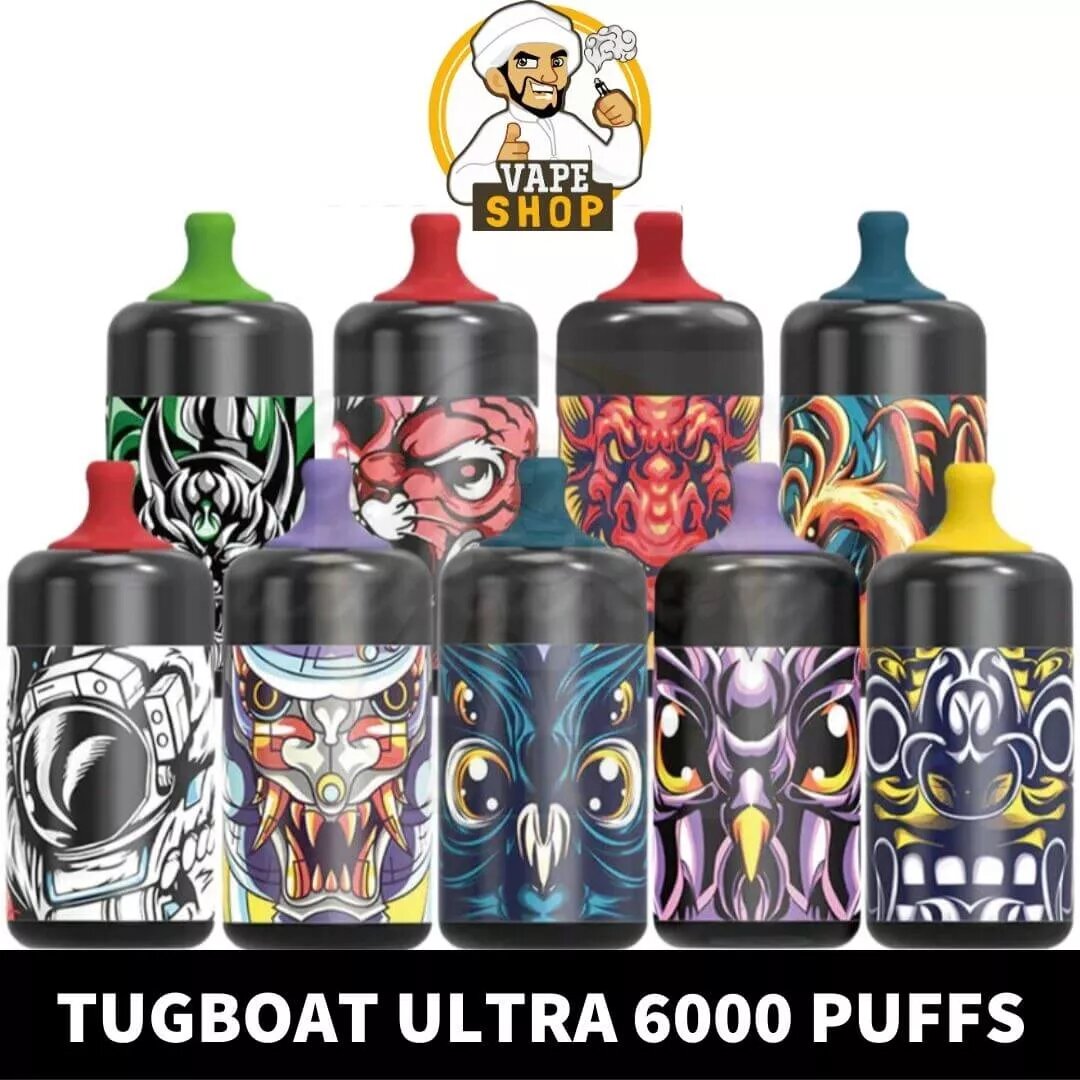 tugboat ultra 6000 puffs