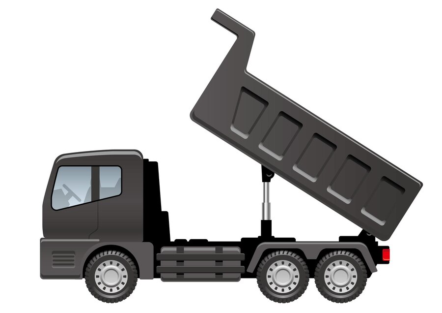 vector-black-dump-truck-unloading-side-view-illustration-isolated-white-background_8130-973