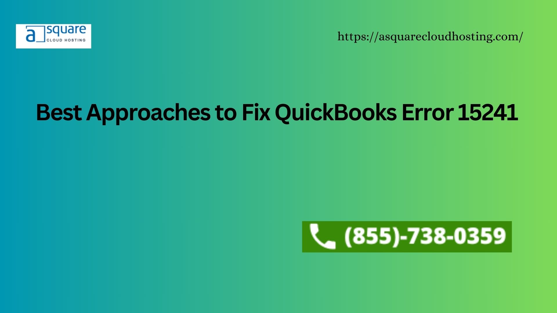 Best Approaches to Fix QuickBooks Error 15241