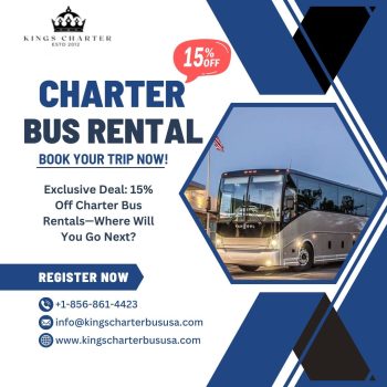 Best Charter Bus Rental  Kings Charter Bus USA