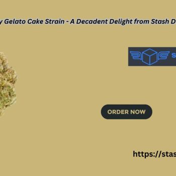 Cherry Gelato Cake Strain - A Decadent Delight from Stash Door