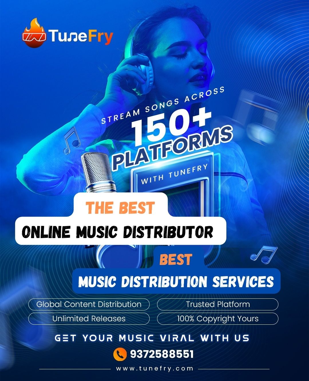 Introducing Tunefry The Best Online Music Distributor and Distribution Services