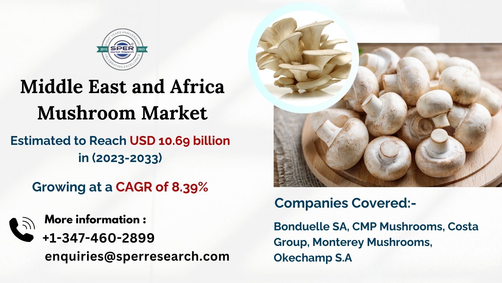 Middle East and Africa Mushroom Market