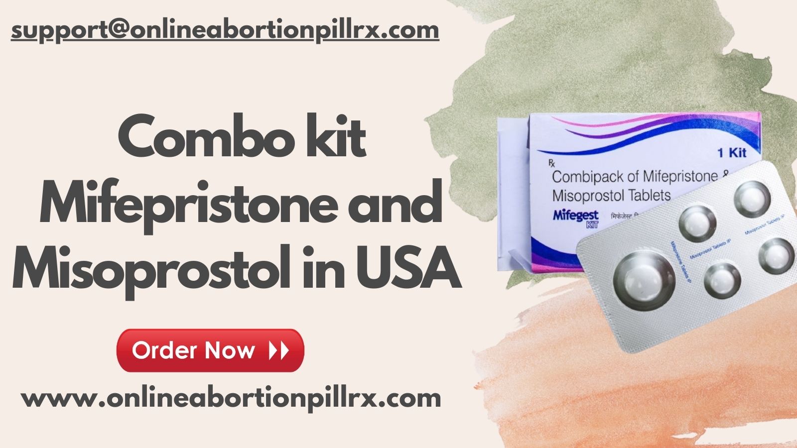 Combo Kit mifepristone and misoprostol in USA