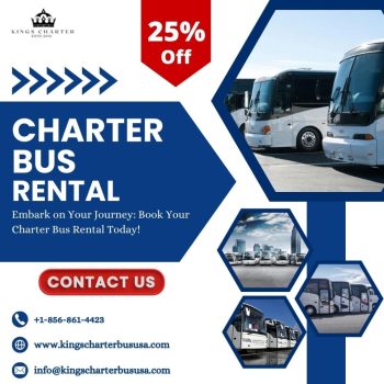 Rent a Charter Bus Service  Kings Charter Bus USA (2)