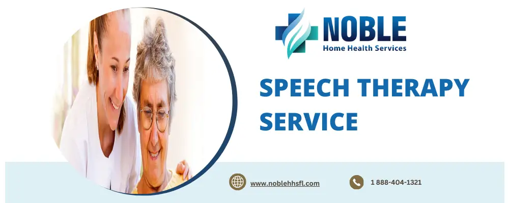 SPEECH THERAPY SERVICE