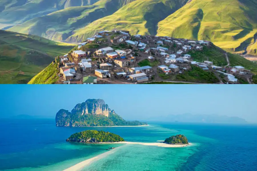Thailand and Azerbaijan