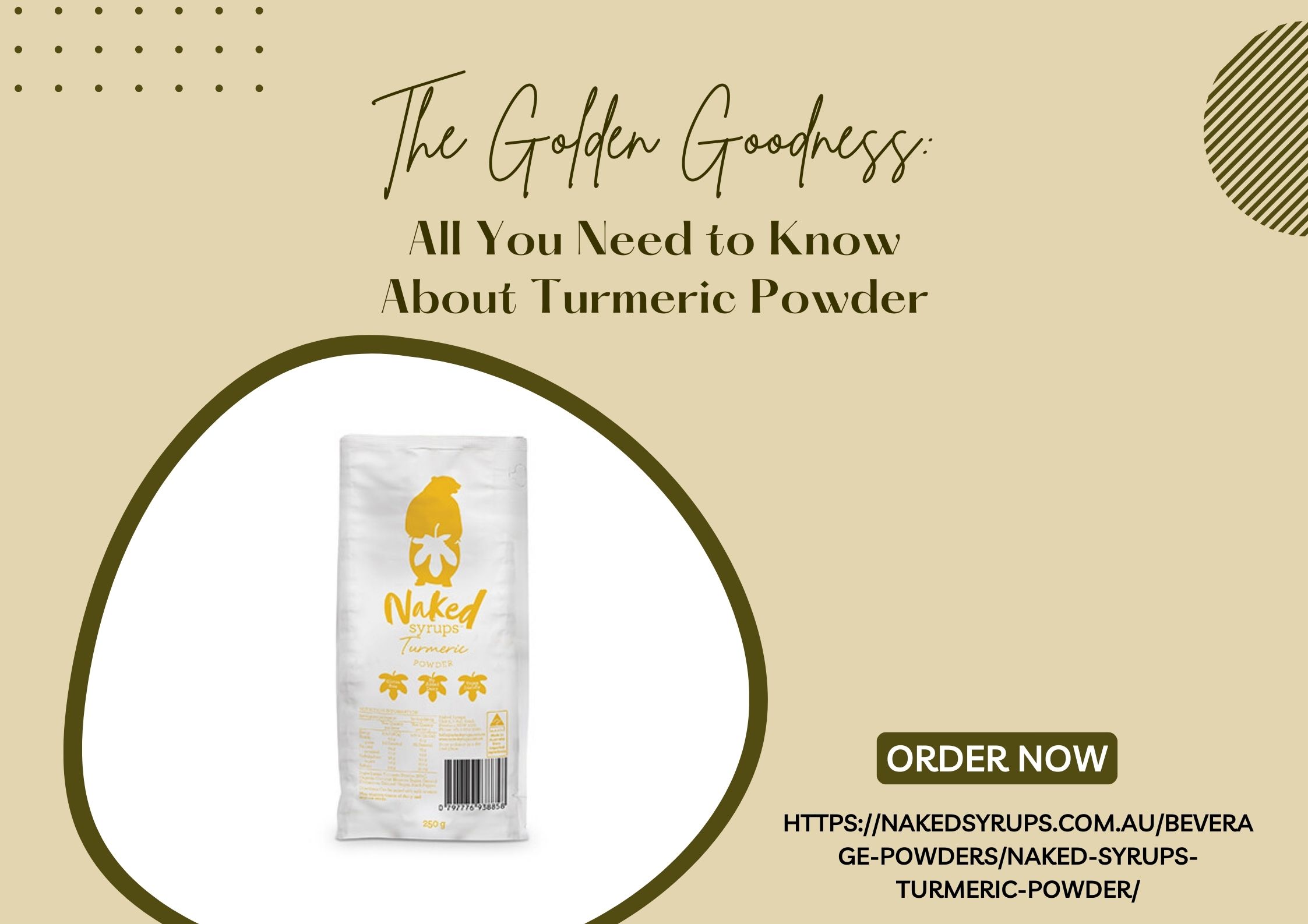 The Golden Goodness All You Need to Know About Turmeric Powder