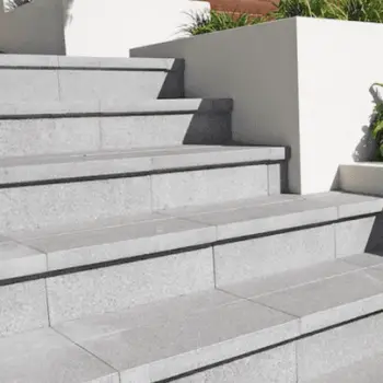 Stone step treads are ideal for the construction of stairs