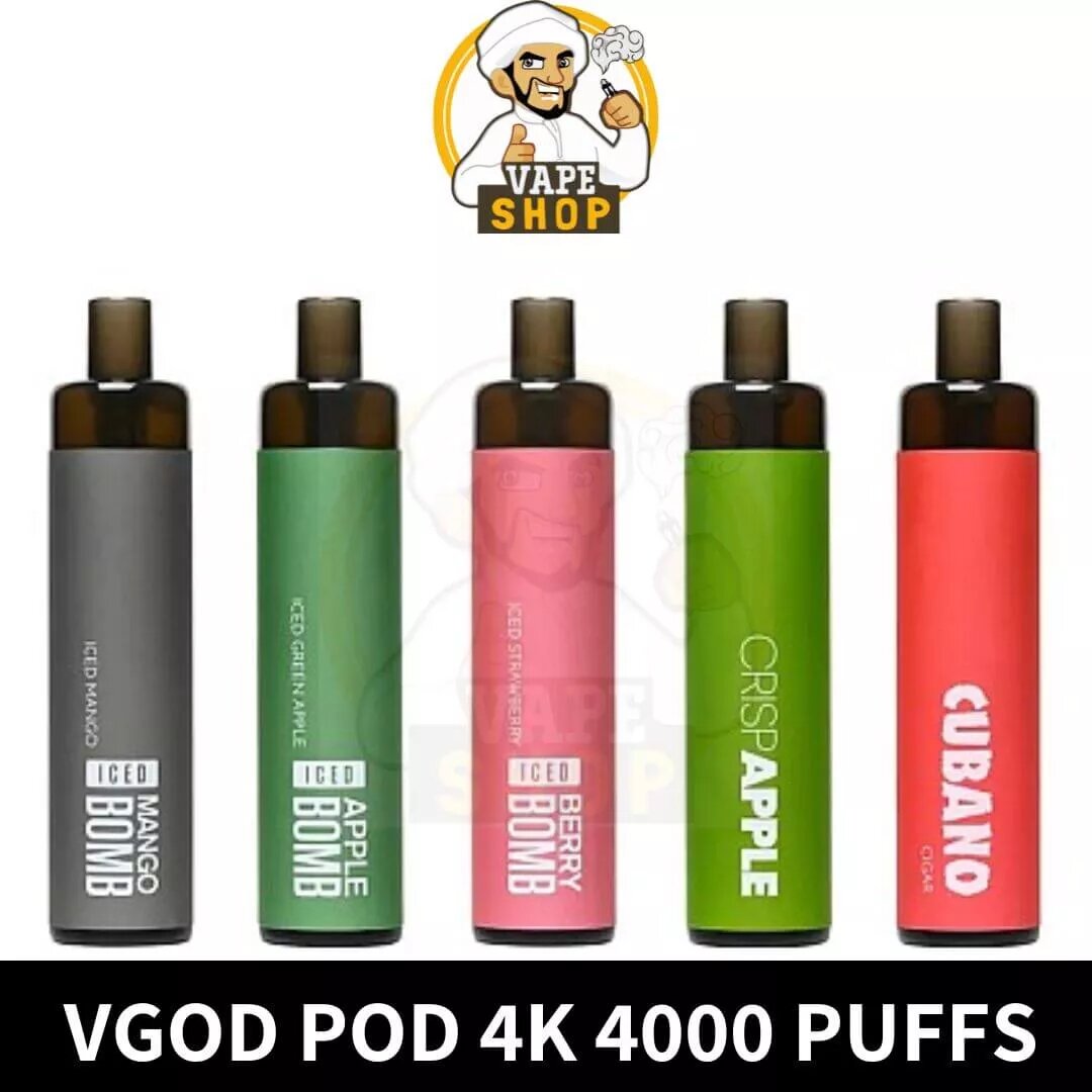 Vgod pod 4k 4000 puffs pic vap